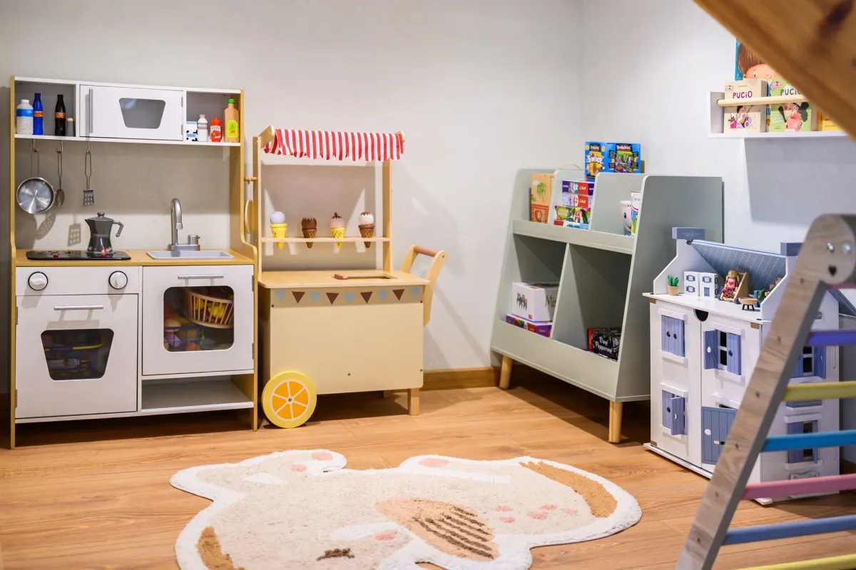 Kącik zabaw w domu